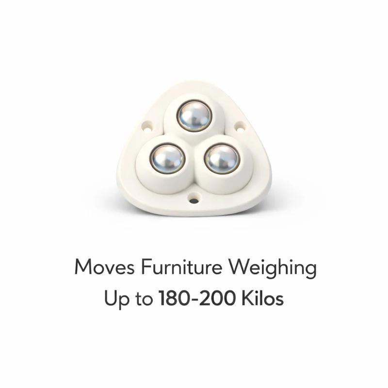 Heavy Furniture Moving Caster Wheels (Buy 8 & Get Free 8) + (Get Free Mobile Charm) + (Get Free 160w Fast Charger Worth Rs.1799)